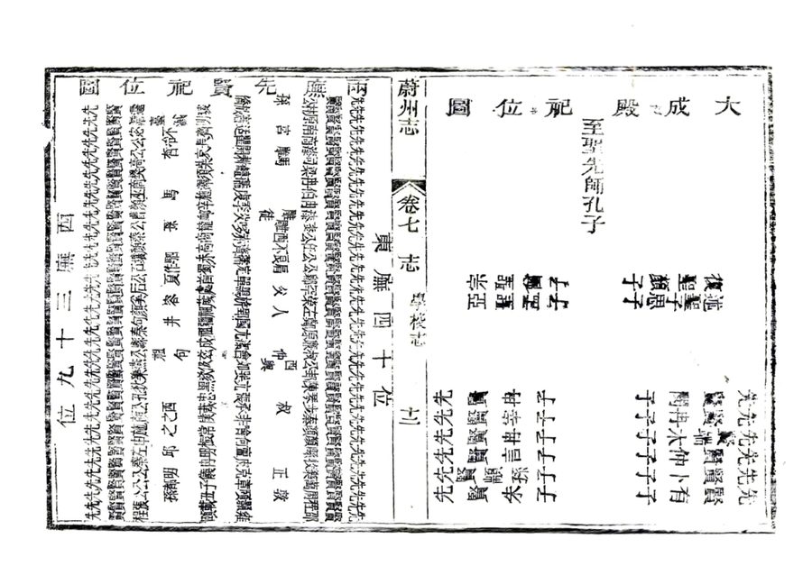 光绪《蔚州志》影印原页 P193